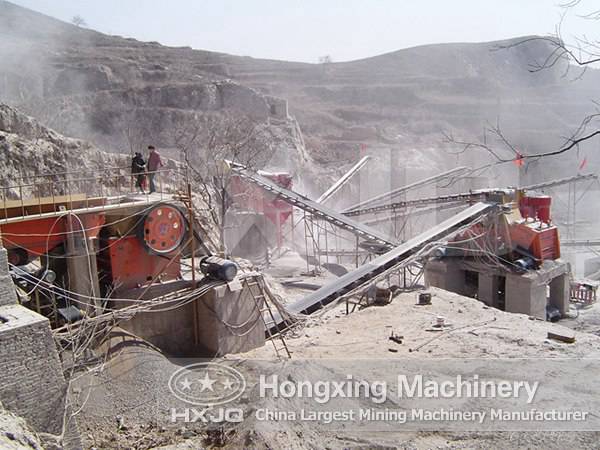 Stone Crushing Process Flow