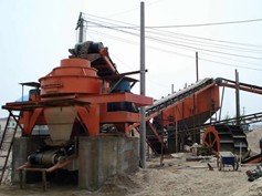 Sand Making Process Flow